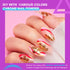 Makartt 3D Painting Gel, Clear Nail Gel for Nail Art, Chrome Nail Powder Micro 3D Sculpting Gel for DIY