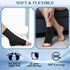 NOVASPORT Ankle Foot Ice Pack Wrap for Injuries - Reusable Ice Sleeve for Hot & Cold Therapy