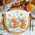 Horaldaily 50 Fall Disposable Paper Decorative Guest Napkins, Thanksgiving Pumpkin Hand Towel for Parties