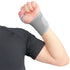2 Pack Wrist Support Brace for Carpal Tunnel, Adjustable Hand Support for Arthritis and Tendinitis, Pain Relief (Gray)