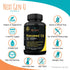 Next Gen U Flaxseed Oil w/Omega 3, 6, 9, Cold Pressed Dietary Supplement, 1000 mg, 120 Vegan Softgels