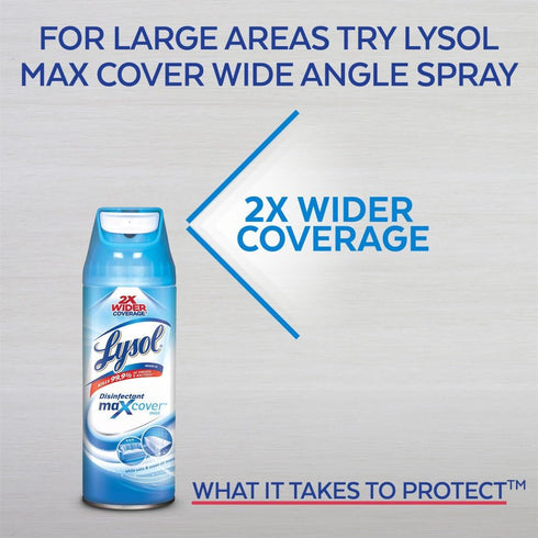 Lysol Disinfectant Spray, 12.5 oz, Lemon Breeze, Antibacterial and Sanitizing Spray for Deodorizing