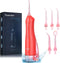TOVENDOR Electric Water Flosser, Cordless Rechargeable Dental Oral Irrigator IPX7 Waterproof 300ML