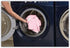Boardwalk 2164040 16 in. x 16 in. Microfiber Cleaning Cloths - Pink (24 Pack)