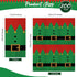 Outus 200 Pcs Christmas Napkins Disposable Paper Xmas Disposable Guest Towels Merry Christmas Dinner Napkins Design