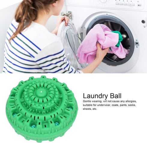 Jwthee Laundry Ball, Non Chemical Detergent Laundry Balls for Washing Machine Charcoal Non Detergent Laundry Ball Nano