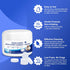 ZORAST 50PCS Floor Cleaning Solution, Pet-Safe Formula Cleaner Tablets Compatible with Tineco Vacuum Mop Floor One
