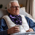 Reusable Snap Bibs for Seniors - Soft and Durable Dining Protectors
