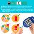 Easy@Home Blood Glucose Monitor Kit, Diabetes Testing Kit with 1 Lancing Device, 100 Test Strips & Lancets for Home Use