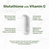 Glutathione Supplement 1,000mg, 98% Purity with Vitamin C 500mg, Active Reduced Form for Immune Health