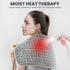 Jubeoyey 6 Settings 33" 17" Heating Pad - Electric Heating Pad for Back Pain and Cramps Relief, Moist Heat Pad