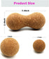 Rreadean Set Stress,Set 3 5.4"*2.4"+2.4"+1.7" Cork Massage Ball for Fascia Release After Exercise, Yoga,Trigger Point