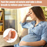 Labor Comb Set, Wooden Engraved Birthing Comb with Storage Bag & Lanyard for Childbirth