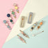 Mehayi 20 PCS Macaron Pearls Hair Clips, Handmade Cute Hair Barrettes, Elegant Gold Hair Accessories for Women Girls