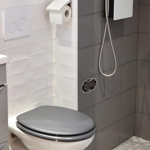 RAMIEYOO Designer Bathroom Signs Do Not Flush Rules for Septic System, Please Flush Only Toilet Paper, Great for Home,
