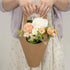 WWT 50 Pcs Flower Bouquet Bags with Handles - Perfect for Events