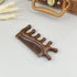 Zoolinn Natural Sandalwood Massage Comb Multi-Area Massage for Hair, Head, Face, Neck, and Body, Meridians Tool