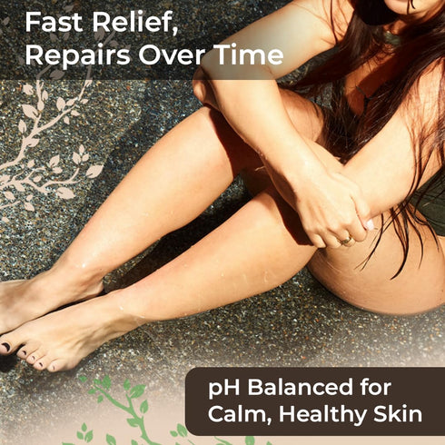 Wild Naturals Eczema & Psoriasis Cream for Dry Skin, Moisturizing with Manuka Honey