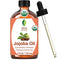 SVA Jojoba Seed Oil Organic - 4 Fl Oz – 100% Natural Cold Pressed for Face, Skin Care, Hair Care, Body Massage