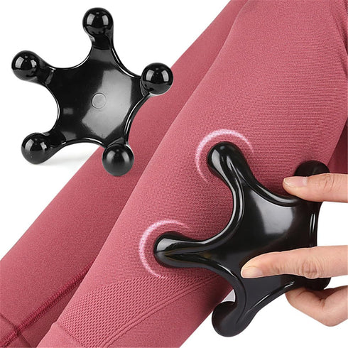 Price Xes 2 Pack 5 Trigger Point Massage Tools, Easier Grip Star Shaped Legged Pressure Point Handheld Massage Tool