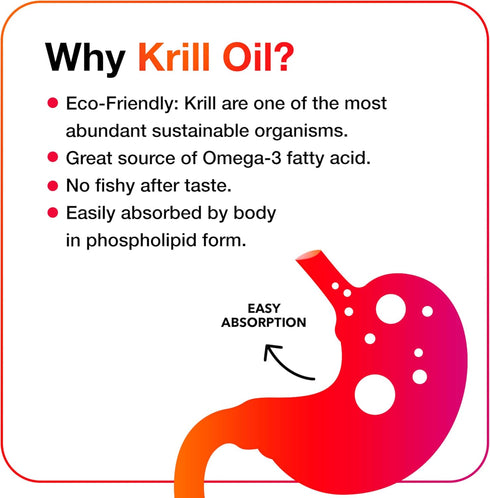 MegaRed Omega-3 Krill Oil, 350mg Softgels (130 Count), EPA & DHA with Antioxidant Astaxanthin