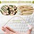 Zhehao 300 Pcs Large Cotton Swabs, 8 Inch Cotton Tipped Applicators with Bamboo Handle for Wound Cleaning, Makeup