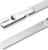 MR.GREEN Long Double Sided Nail Files, Stainless Steel Manicure Pedicure Grooming Tools for Finger Toe Nail Care