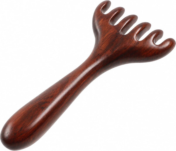 Wooden Scalp Massager Tool, Natural Wood Therapy Massage Comb for Stress Relief,