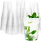Yaomiao 100 Pcs Clear Commercially Cold Cups Disposable Party Cups Plant Based Drinking