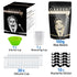 Oakeer Nose Hair Remover Kit with 30 Wax Sticks for Men and Women - 100g Nose Wax for At-Home Hair Removal