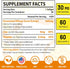 30mg Spermidine Supplement, Liposomal, High Absorption, More Potent than Spermidine 3HCL, 120 Softgels