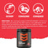 MTN OPS Enduro Nitric Oxide Supplement & Stim-Free Pre Workout, 30 Servings, Bugle Berry Flavor