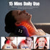 Kyntria 3 3-in-1 2000mAH Neck Massager with Heat, Neck and Shoulder Relaxer, Cervical Spine Alignment for Pain Relief
