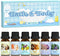 Bath Fragrance Oils Set, ARVIDSSON Natural Spa Essential Oils for Diffuser, Soap