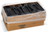 1,000 Medium Weight Plastic Disposable Forks Bulk, Black Cutlery for Parties