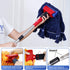 Commercial Mop Heavy Duty Industrial Mop with 77” Long Handle, Looped-End String Wet Mop, 2 Mop Heads (Blue-Orange)