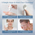 TOUCHBeauty Electric Facial Cleansing Brush with Stand, 3 Brush Heads, 2 Speeds, IPX5 Waterproof