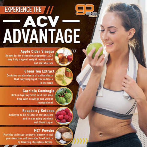 Purely Optimal Keto BHB & Apple Cider Vinegar Capsules - 90 Capsules for Ketosis Support & Healthy Lifestyle