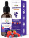 Black Elderberry for Kids Liquid Drops - 10:1 Extract Sambucus Elderberry Syrup for Immune Support, 4 Month Supply