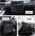 Disposable Trash Bags for Cars, 100 Pcs Vomit Bags, Portable Drawstring, Self Adhesive Cleaning Bags