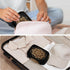 Skerhhux 7 Golden Art Mandala Pill Case Travel Pill Organizer Weekly Day Portable with Zipper Medicine Box Pill Case