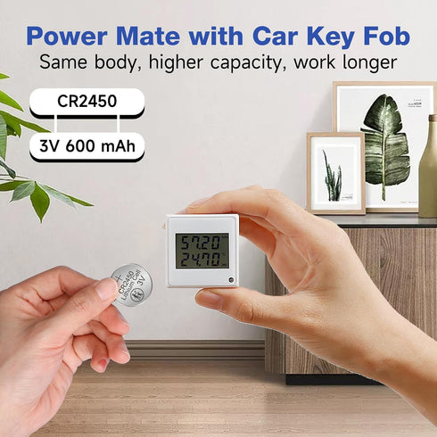 LisBiya CR2450 3 50 Pack Lithium Battery Volt Coin Button