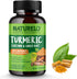 NATURELO Turmeric Curcumin with BioPerine for Better Absorption - Plant-Based Joint Discomfort Support - 120 Vegan