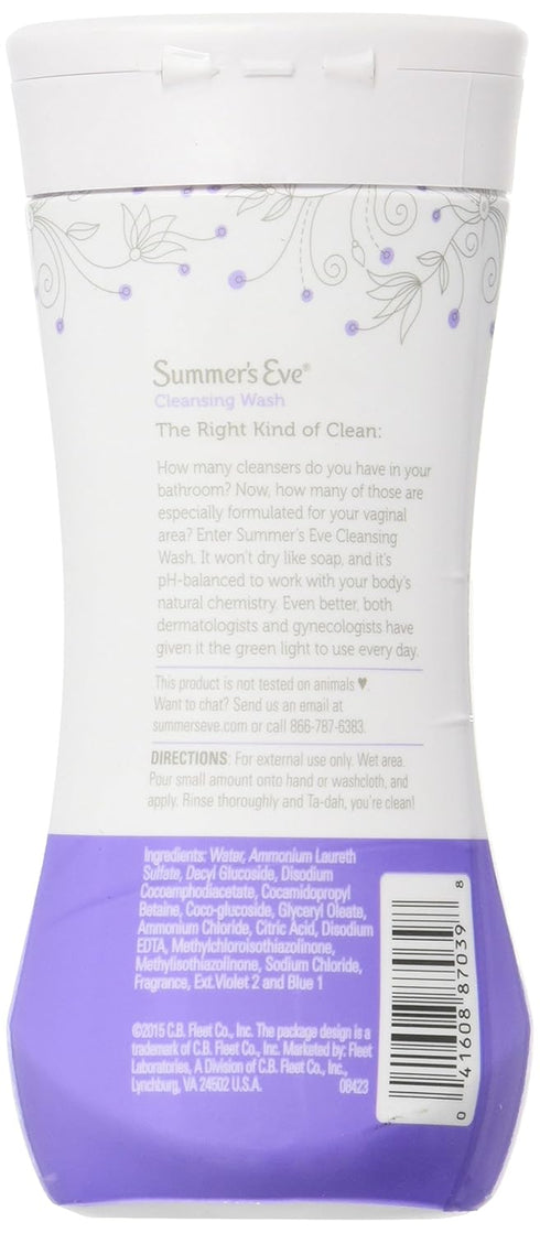 SUMMER'S Blossom-9 oz, 2 EVE Feminine Wash for Sensitive Skin-Delicate pk