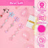 Star Hair Clips - 4 PCS 2000s Y2K Silver Star Barrettes, Non Slip Metal Snap Hair Accessories