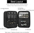 Pocmimut Makeup Bag and Jewelry Bag, Travel Makeup Case for Women 2 in 1 Waterproof Travel Make Up Bag and Jewelry Bag