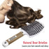 KTKUDY Detangling Hair Brush, Boar Bristle & Tangle-Free Design for Kids, Women, and Men, Smooth Pain-Free Styling,