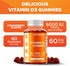 Vitamatic Vitamin D3 Gummies – 5000 IU Per Gummy – 60 Gummies Total