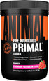 Animal Primal Muscle Hydration + Preworkout Powder – Strawberry Watermelon Flavor, 17.9 oz, Contains Beta Alanine