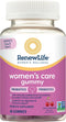 Renew Life Women's Care Cherry Prebiotic and Probiotic Gummies - 48 Count - 2 Billion CFU